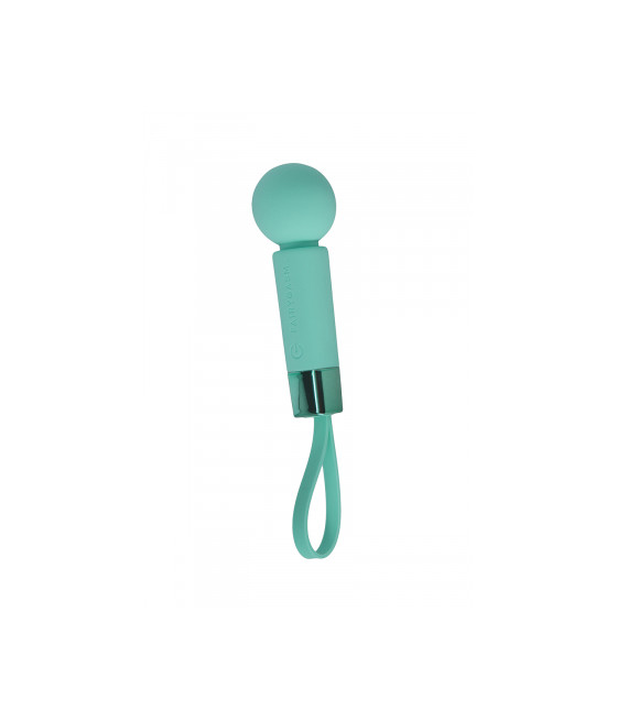 Mini vibro rechargeable Pearlstasy vert - FairyGasm