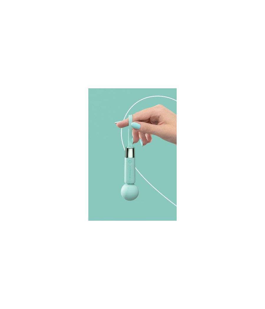 Mini vibro rechargeable Pearlstasy vert - FairyGasm