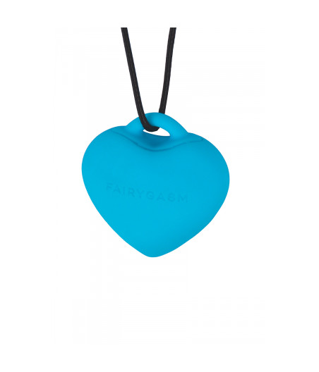 Stimulateur pendentif PleasureStone bleu - FairyGasm