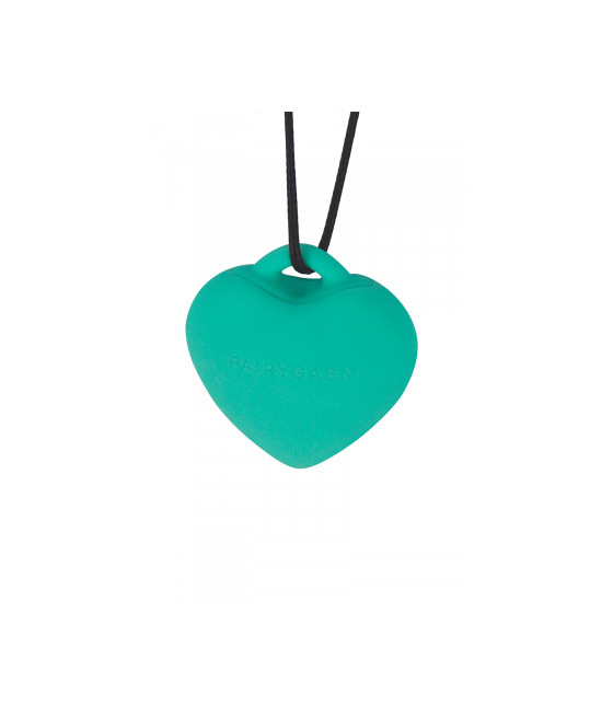 Stimulateur pendentif PleasureStone vert - FairyGasm