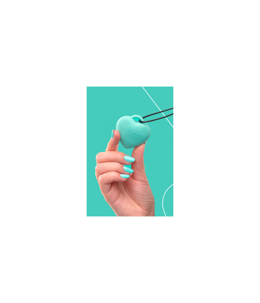 Stimulateur pendentif PleasureStone vert - FairyGasm
