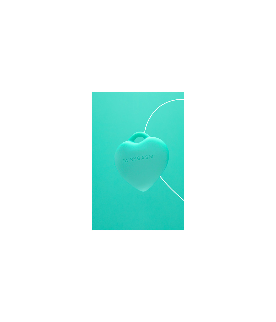 Stimulateur pendentif PleasureStone vert - FairyGasm