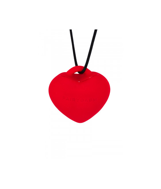 Stimulateur pendentif PleasureStone rouge - FairyGasm