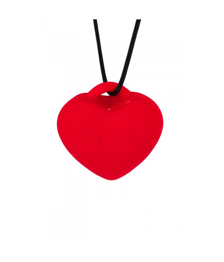 Stimulateur pendentif PleasureStone rouge - FairyGasm