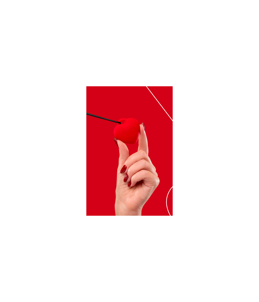 Stimulateur pendentif PleasureStone rouge - FairyGasm