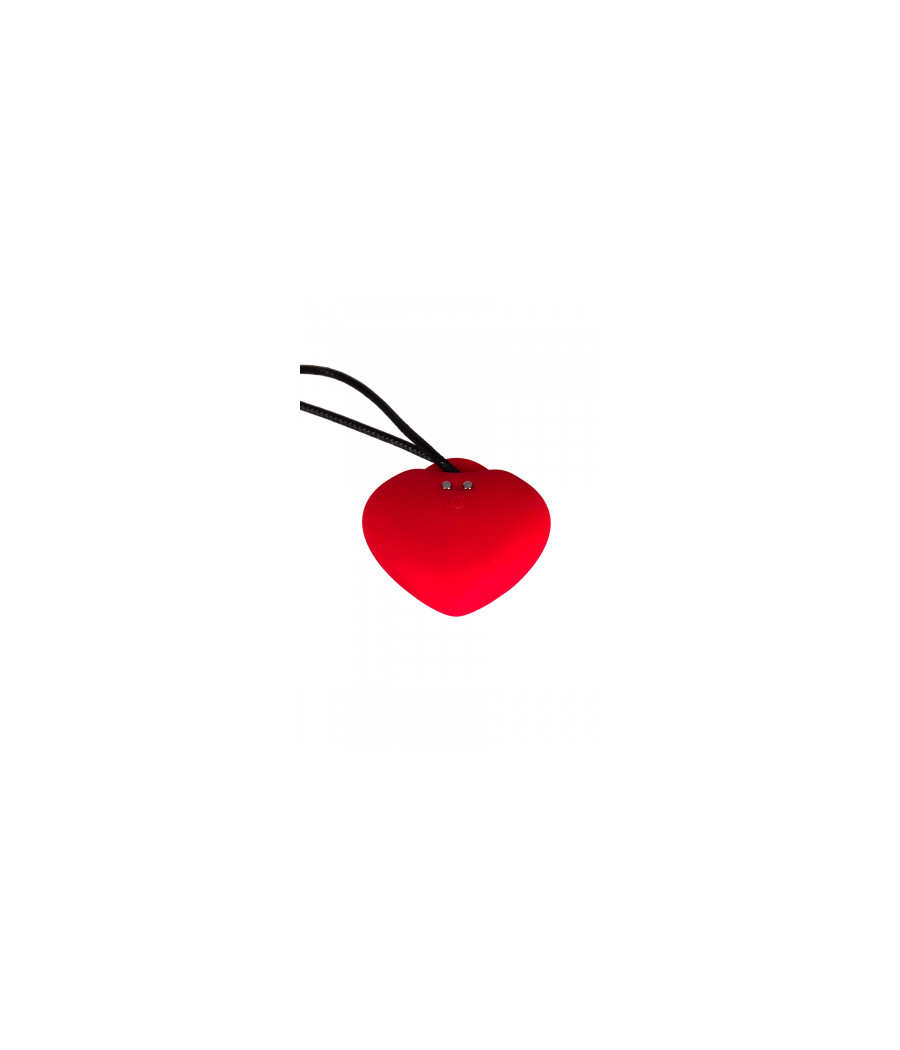 Stimulateur pendentif PleasureStone rouge - FairyGasm