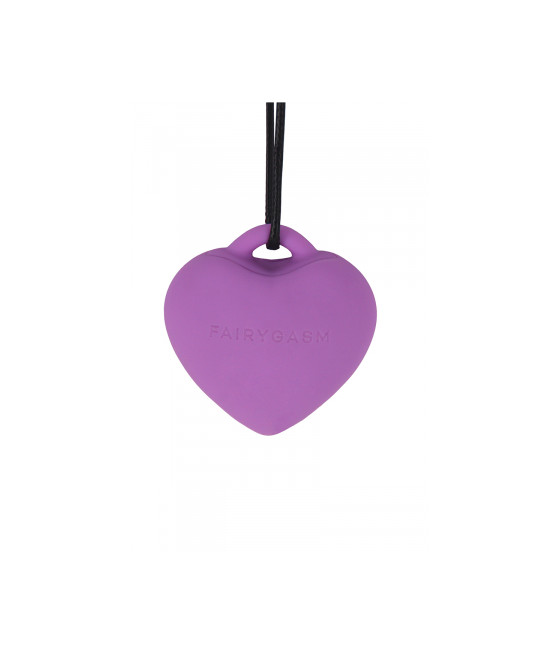 Stimulateur pendentif PleasureStone violet - FairyGasm