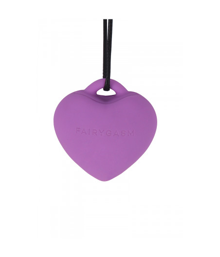 Stimulateur pendentif PleasureStone violet - FairyGasm