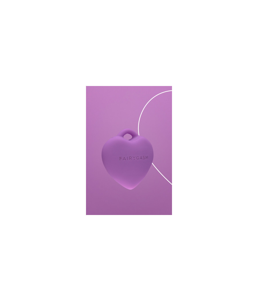 Stimulateur pendentif PleasureStone violet - FairyGasm