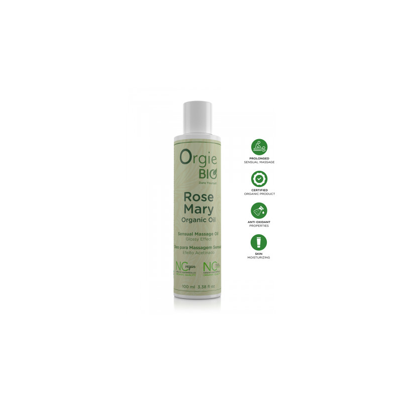 Huile de massage Bio au Romarin - Orgie