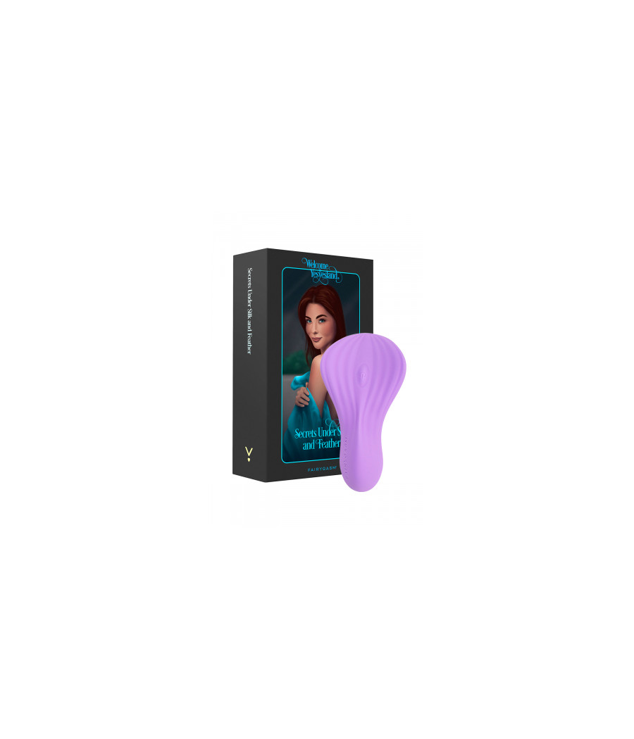 Mini vibro rechargeable SilkenTouch violet - FairyGasm