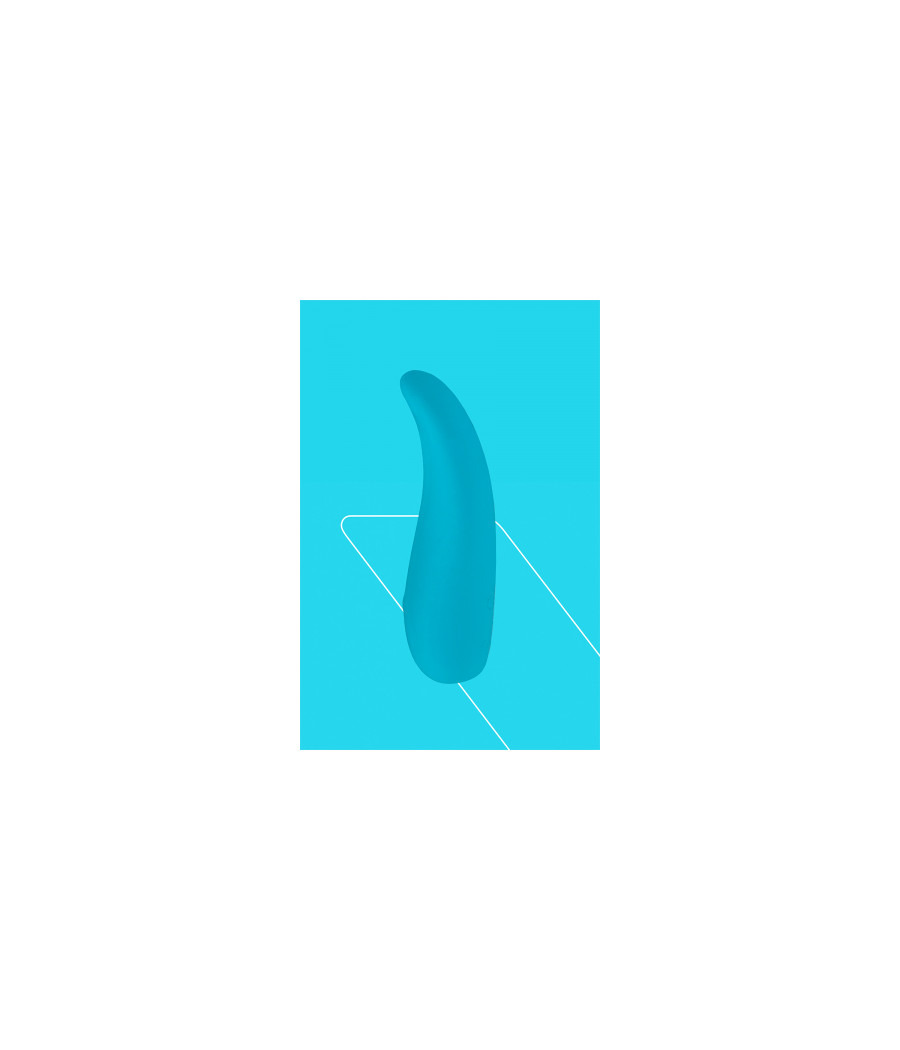 Mini vibro rechargeable ThrillLeaf bleu - FairyGasm