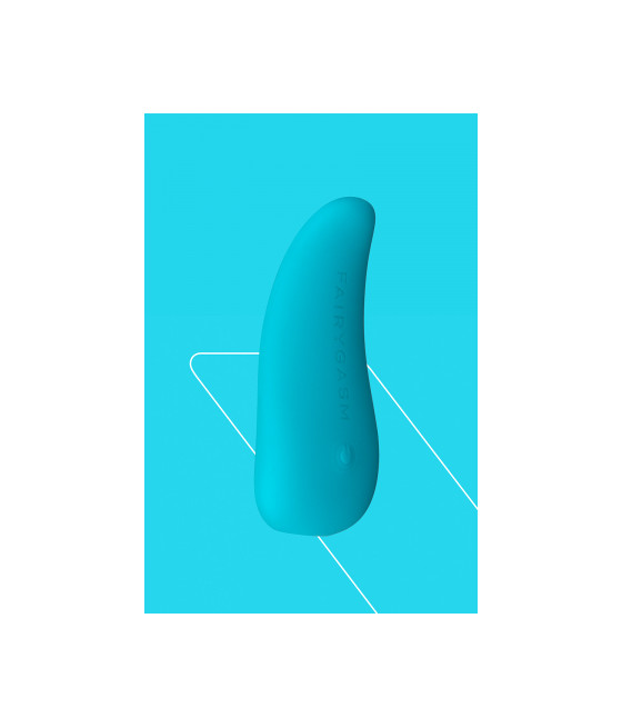 Mini vibro rechargeable ThrillLeaf bleu - FairyGasm