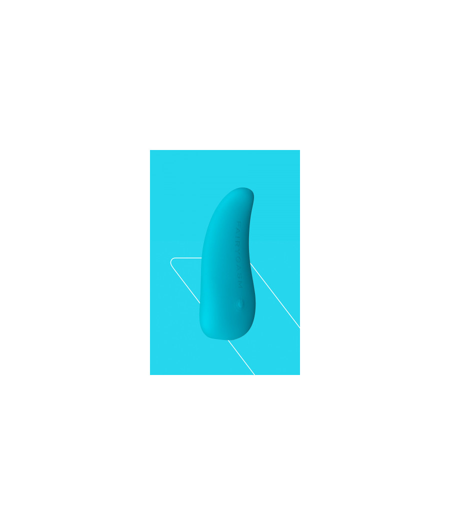 Mini vibro rechargeable ThrillLeaf bleu - FairyGasm