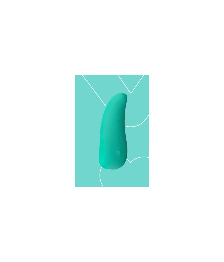 Mini vibro rechargeable ThrillLeaf vert - FairyGasm