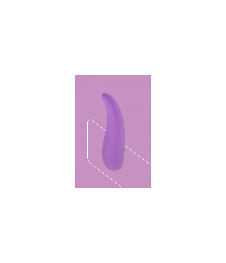 Mini vibro rechargeable ThrillLeaf violet - FairyGasm
