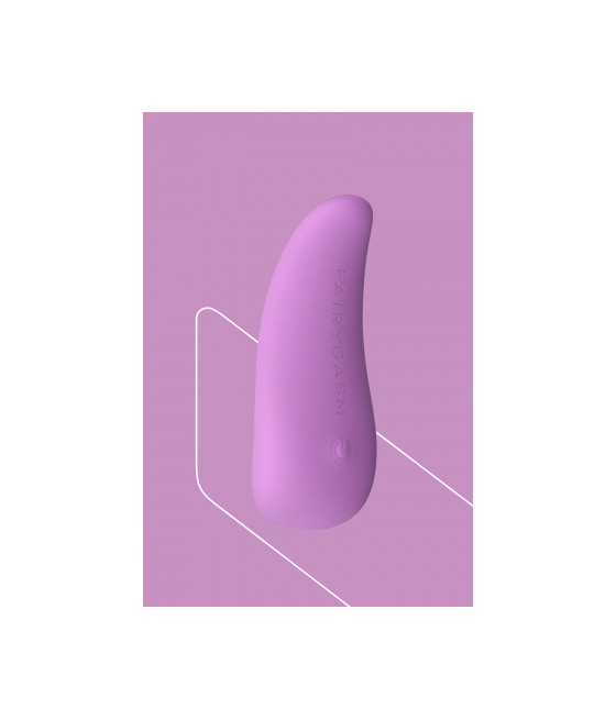 Mini vibro rechargeable ThrillLeaf violet - FairyGasm