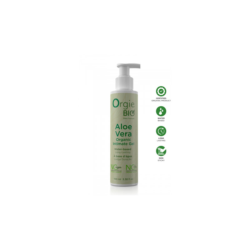 Gel Intime Bio Ã  Base d'Eau Ã  l'Aloe Vera