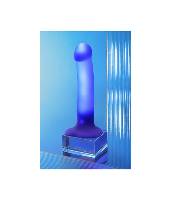 Dildo lumineux violet - Strap-On-Me