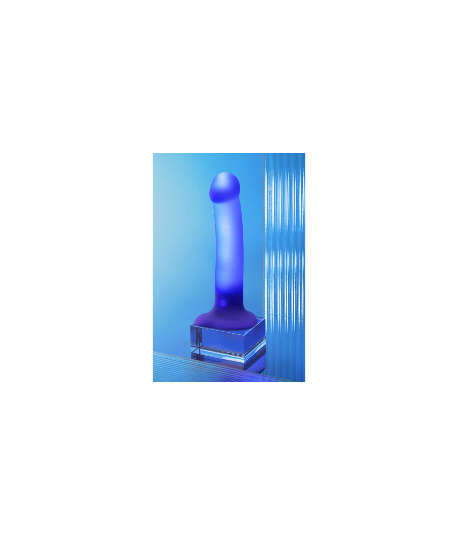 Dildo lumineux violet - Strap-On-Me