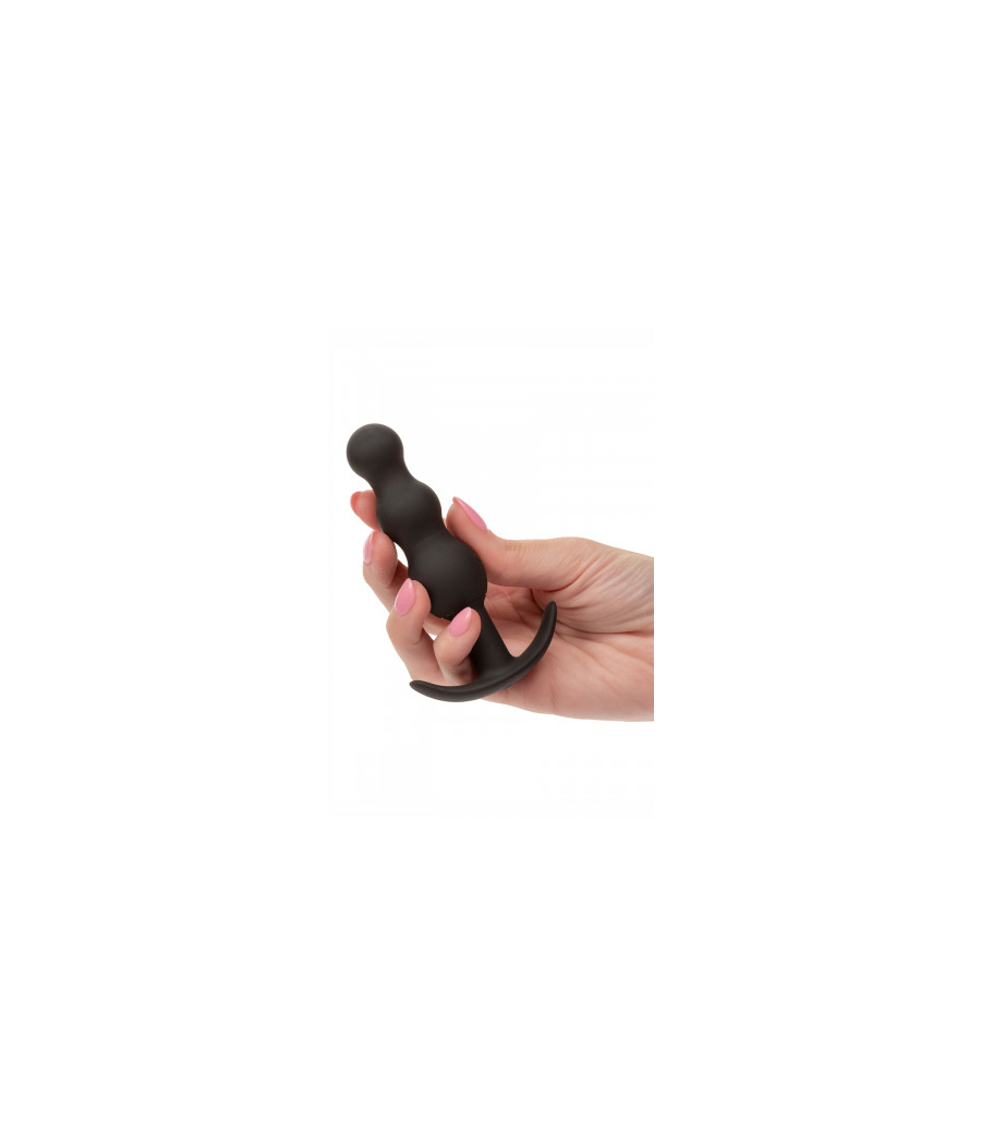 Plug anal Vibrant à perles - Calexotics