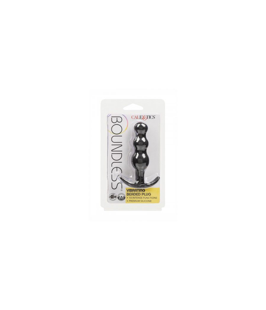 Plug anal Vibrant à perles - Calexotics