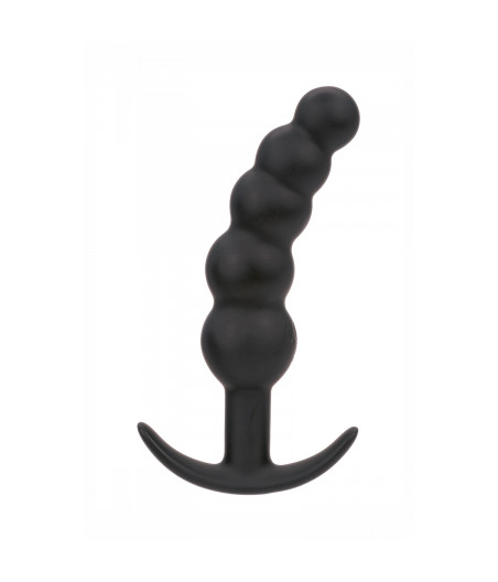 Plug anal Vibrant avec 5 perles - Calexotics