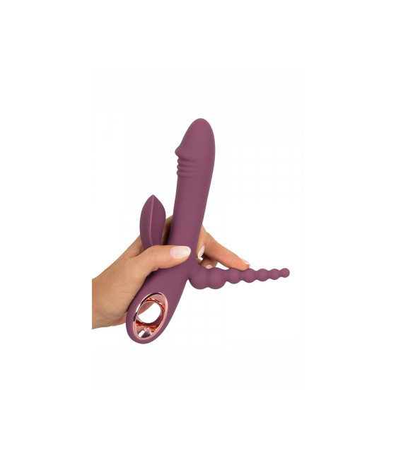 Vibro slim triple plum - You2toys