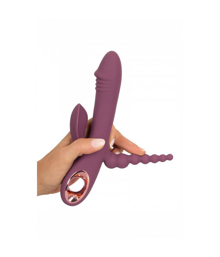 Vibro slim triple plum - You2toys