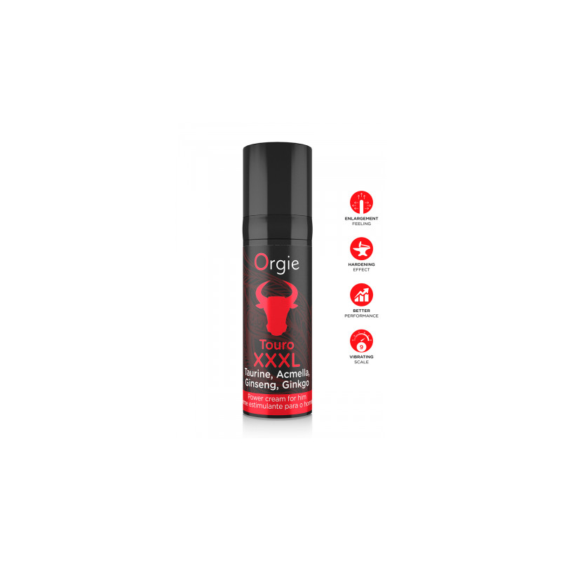 CrÃ¨me pour amÃ©liorer l'Ã©rection Touro XXXL Power 15ml