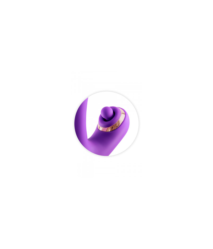 Vibromasseur rabbit 3-en-1 Joyfully violet - Yoba