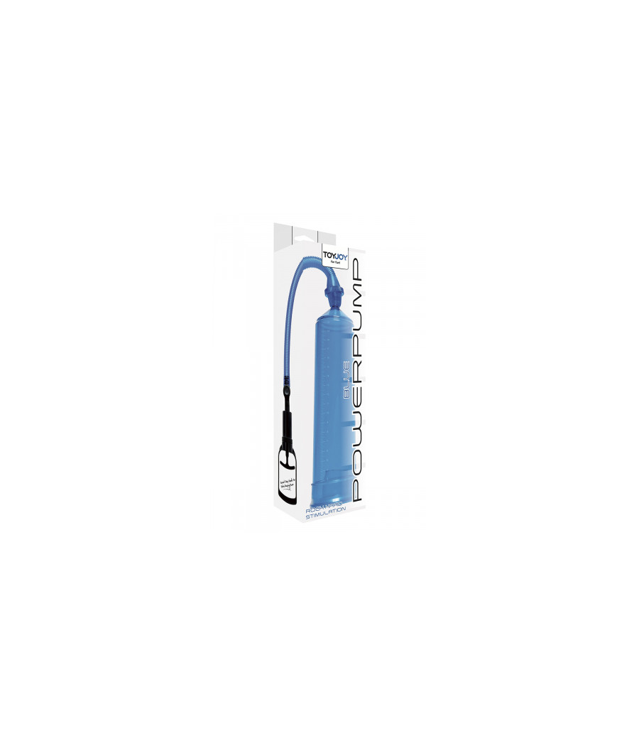 Pompe à pénis ToyJoy Power Pump bleu