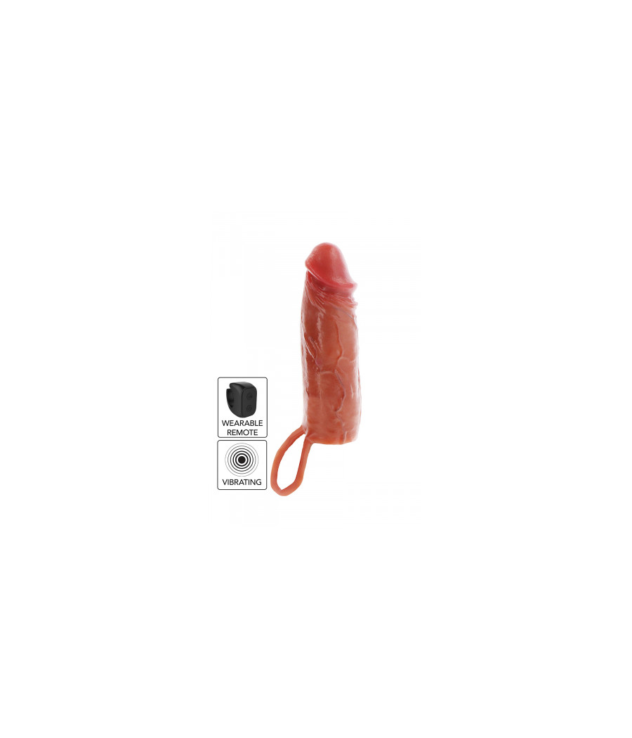 Gaine de pénis vibrante 16 cm - Toy Joy Gaine de pénis vibrante 16 cm - Toy Joy