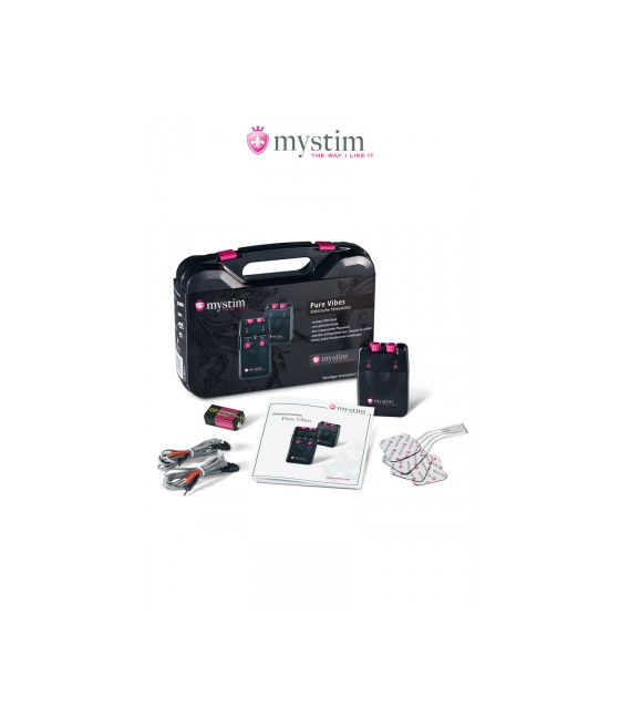 Malette électro-stimulation Pure Vibes 3 fonctions - Mystim