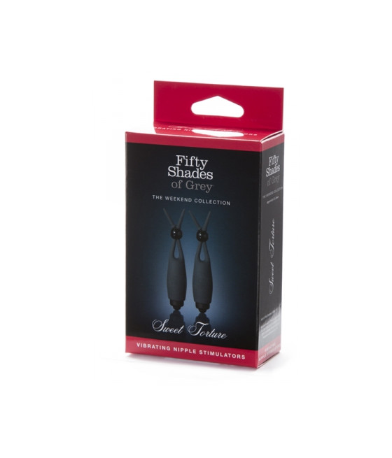 Pinces à tétons vibrantes Sweet Torture - Fifty Shades of Grey