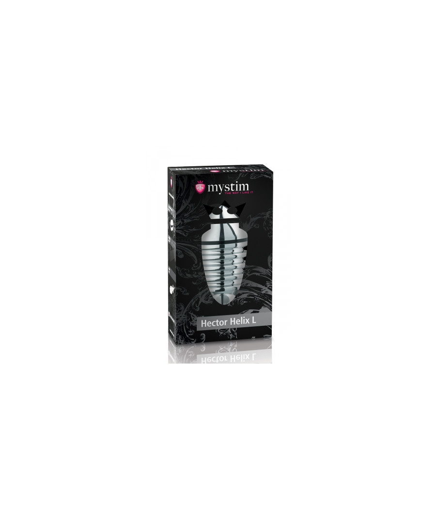 Plug électro-stimulation L Hector Helix - Mystim