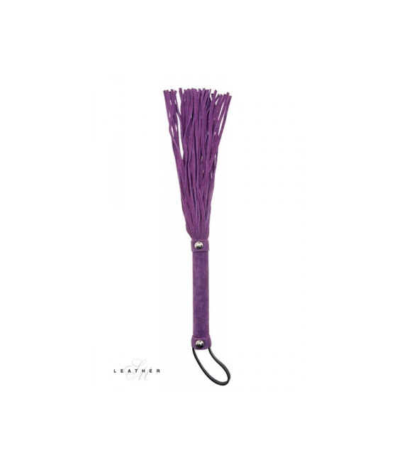 Martinet en cuir violet