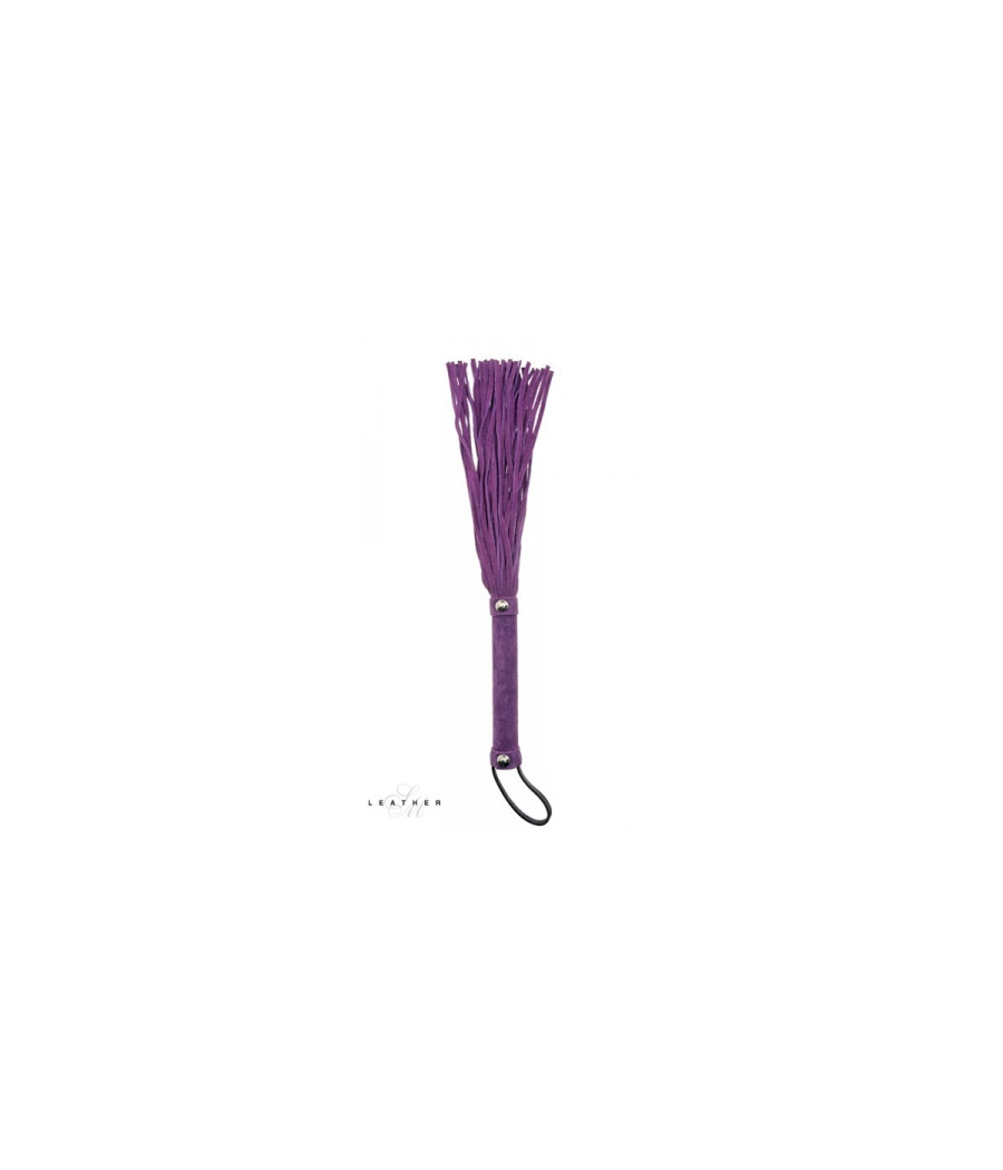 Martinet en cuir violet Martinet en cuir violet