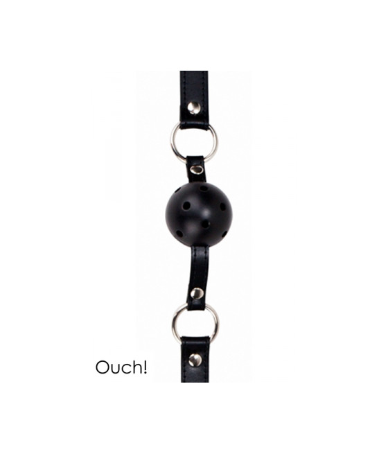 Gag Ball noir - Ouch!