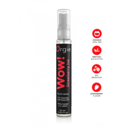 Spray buccal excitant Wow menthol fraise glaÃ§Ã©