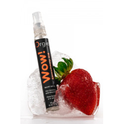 Spray buccal excitant Wow menthol fraise glaÃ§Ã©