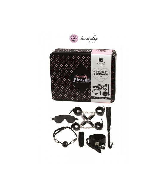 Kit BDSM 8 pièces - noir