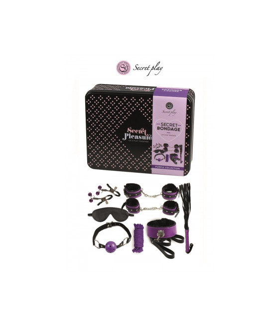 Kit BDSM 8 pièces - violet