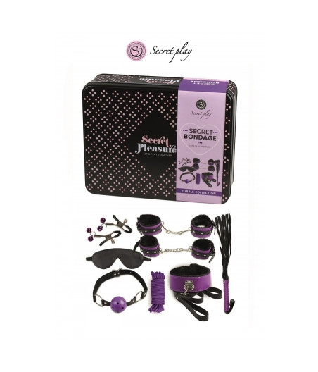 Kit BDSM 8 pièces - violet