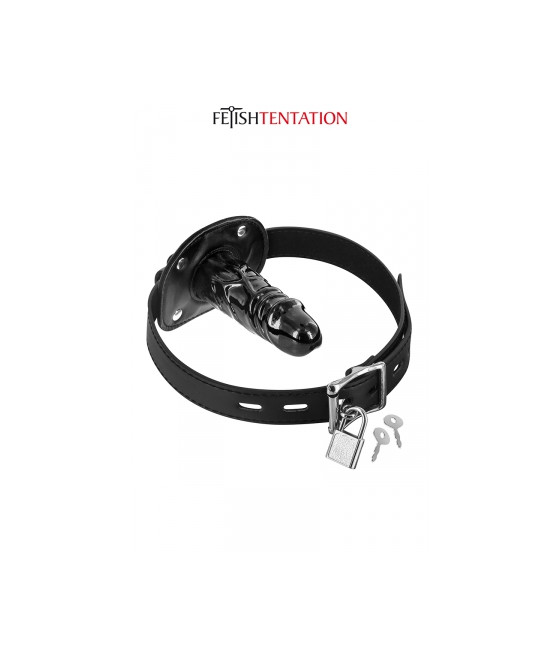 Bâillon avec gode interne - Fetish Tentation