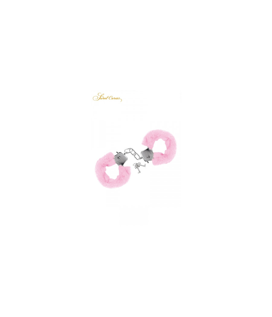 Menottes de poignets rose - Sweet Caress Menottes de poignets rose - Sweet Caress