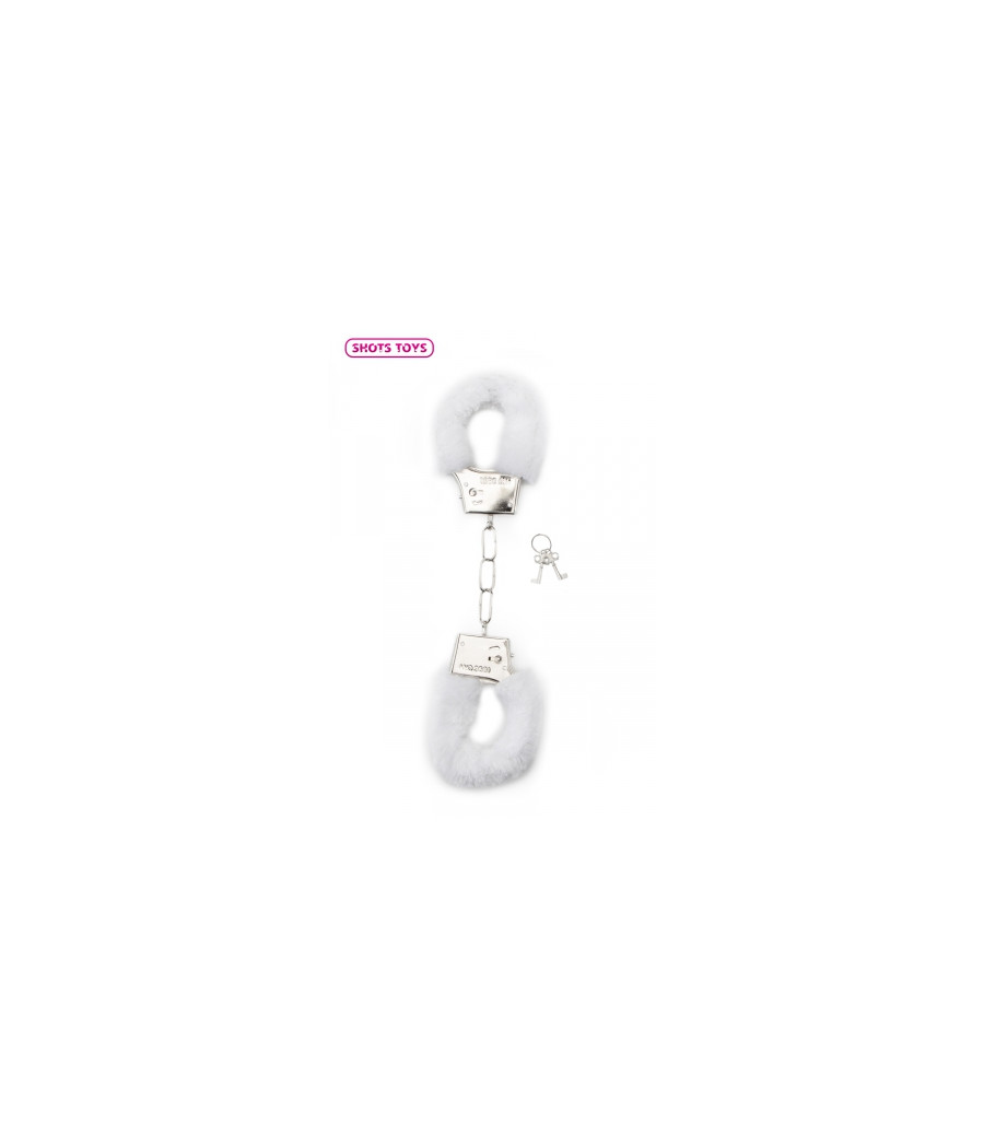 Menottes fourrure Shots - blanc Menottes fourrure Shots - blanc