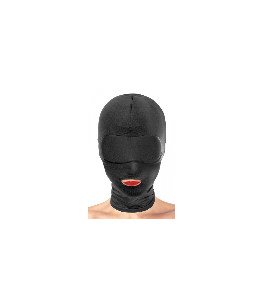 Cagoule BDSM bouche ouverte - Fetish Tentation Cagoule BDSM bouche ouverte - Fetish Tentation