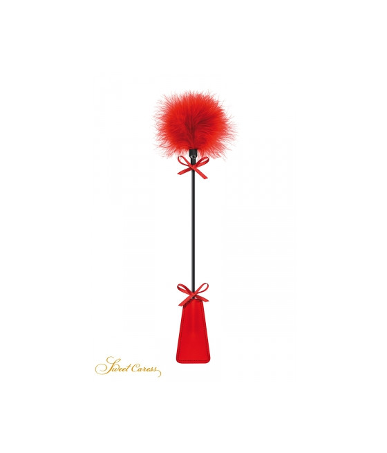 Tapette à pompon rouge - Sweet Caress