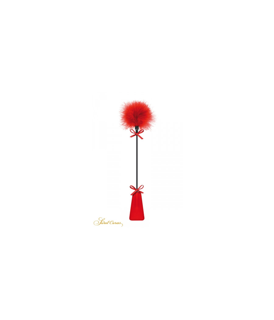 Tapette à pompon rouge - Sweet Caress Tapette à pompon rouge - Sweet Caress